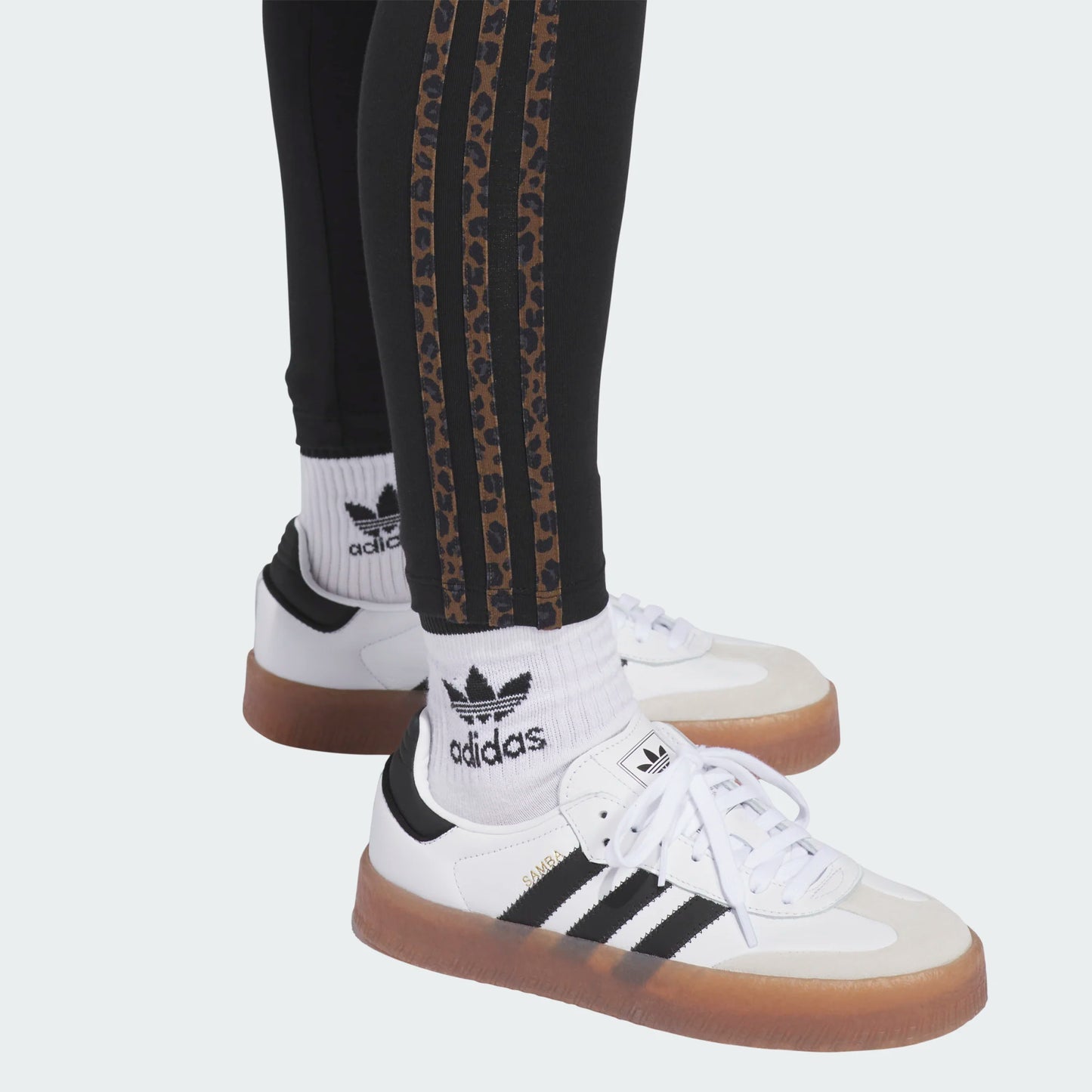 LEGGINGS 3-STRIPES LEOPARD