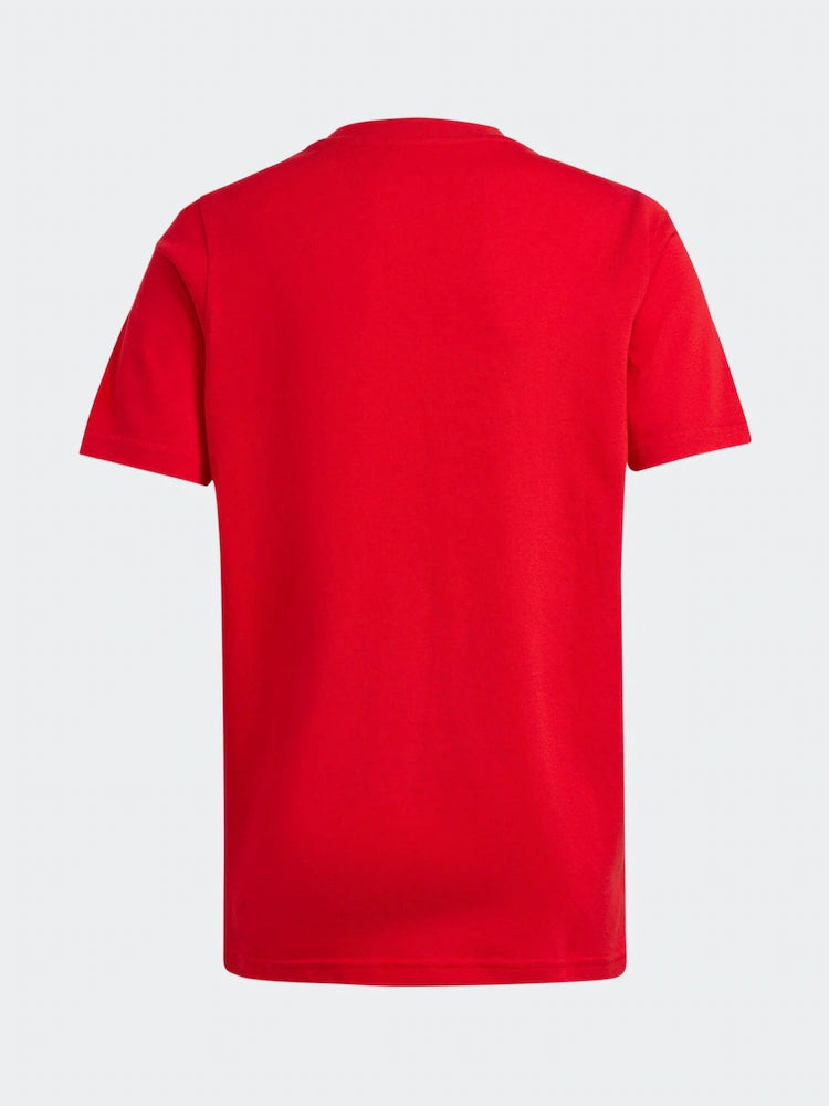 T-SHIRT KIDS LINEAR GRAPHIC CAMO