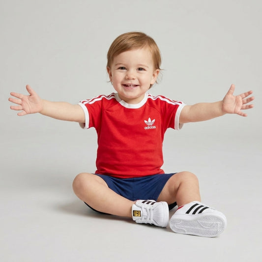 T-SHIRT INFANT 3-STRIPES