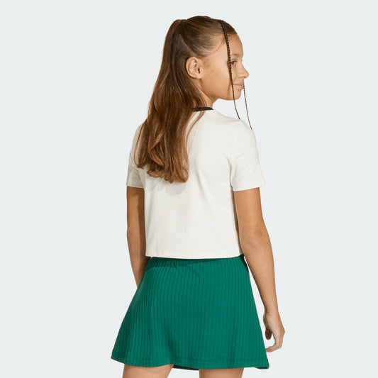 T-SHIRT GIRLS TIGHT MINI RIB