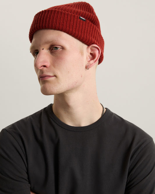 CUFFIA UNISEX VANS CORE BASIC CON RISVOLTO – BORDEAUX