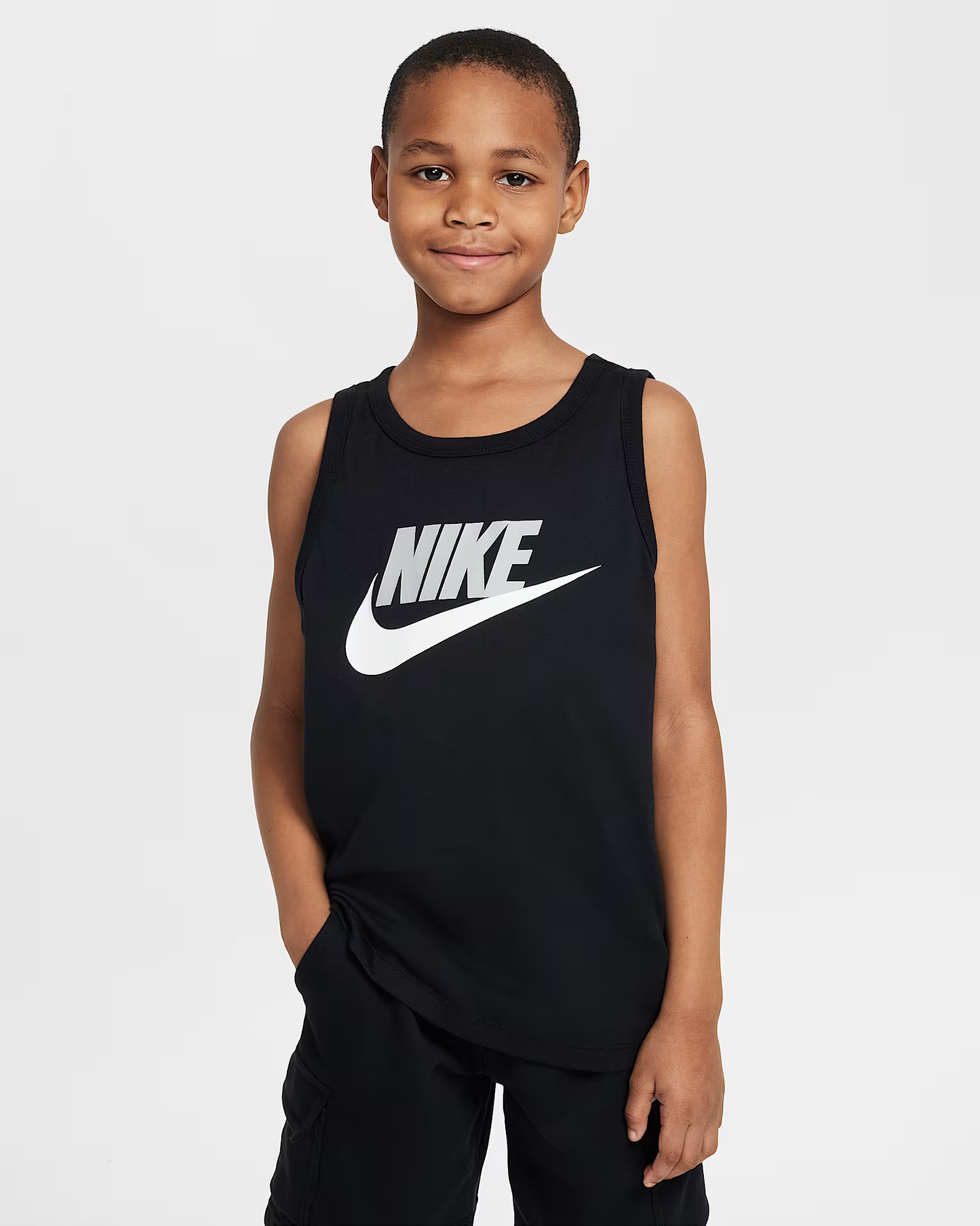 CANOTTA BOYS LOGO SWOOSH