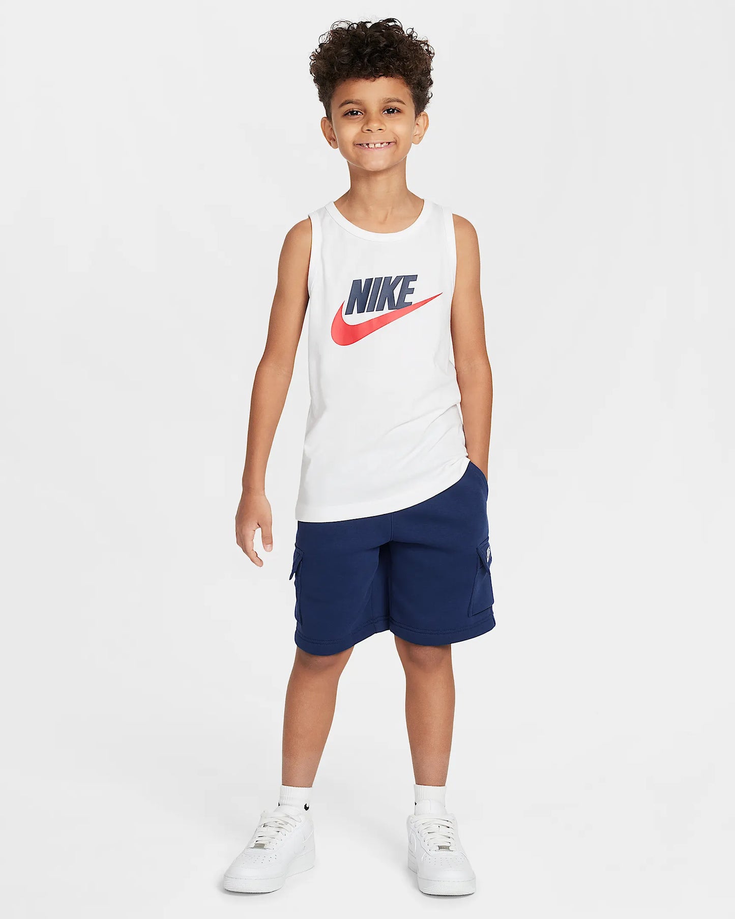 CANOTTA BOYS LOGO SWOOSH