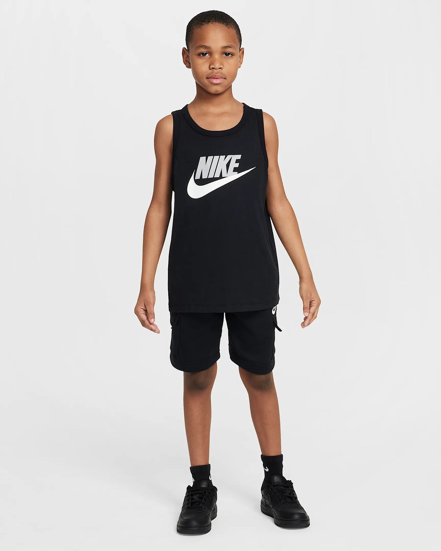 CANOTTA BOYS LOGO SWOOSH