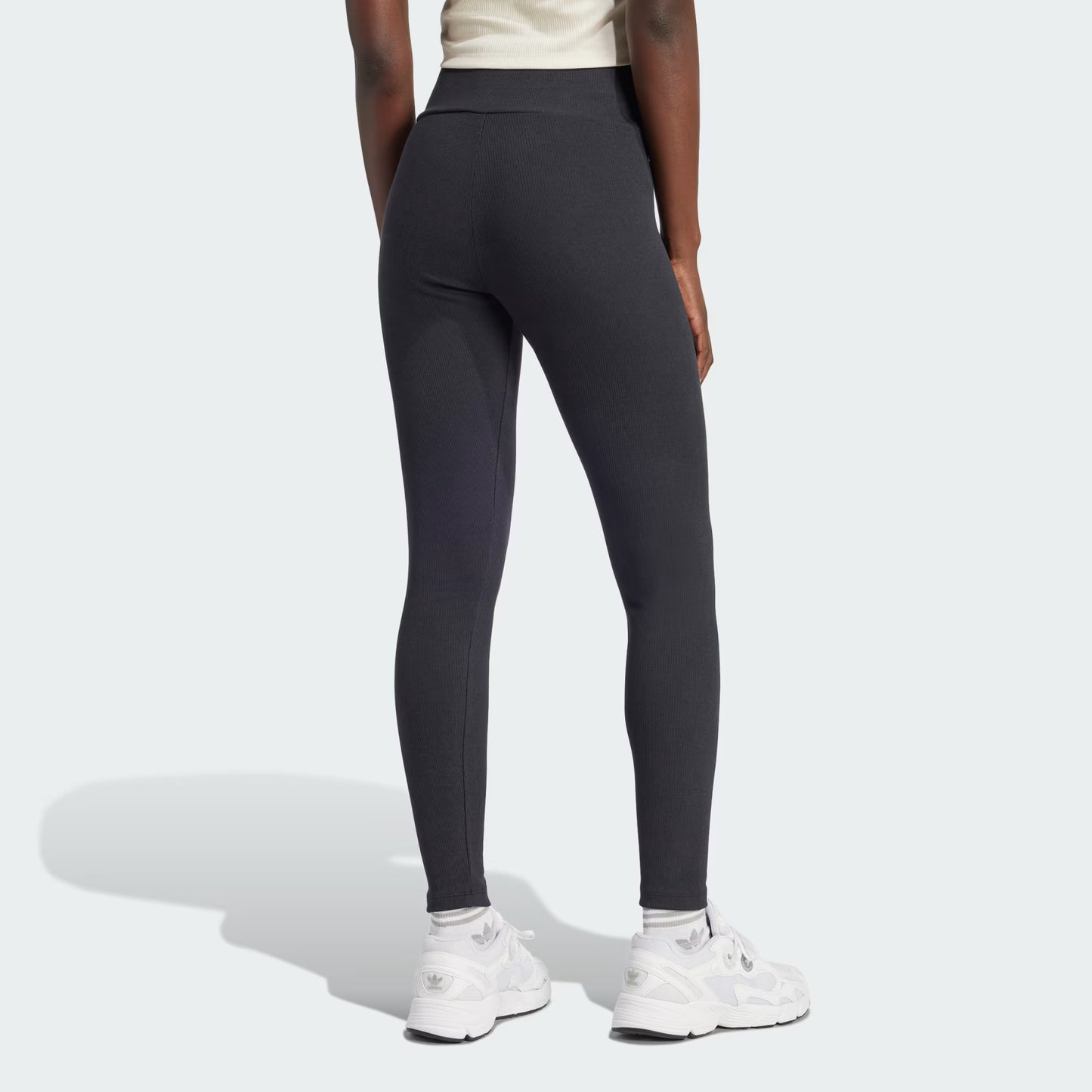 LEGGINGS ESSENTIALS RIB HIGHT-WAIST