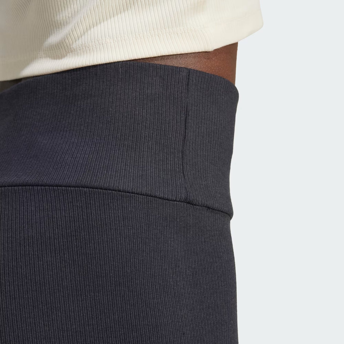 LEGGINGS ESSENTIALS RIB HIGHT-WAIST