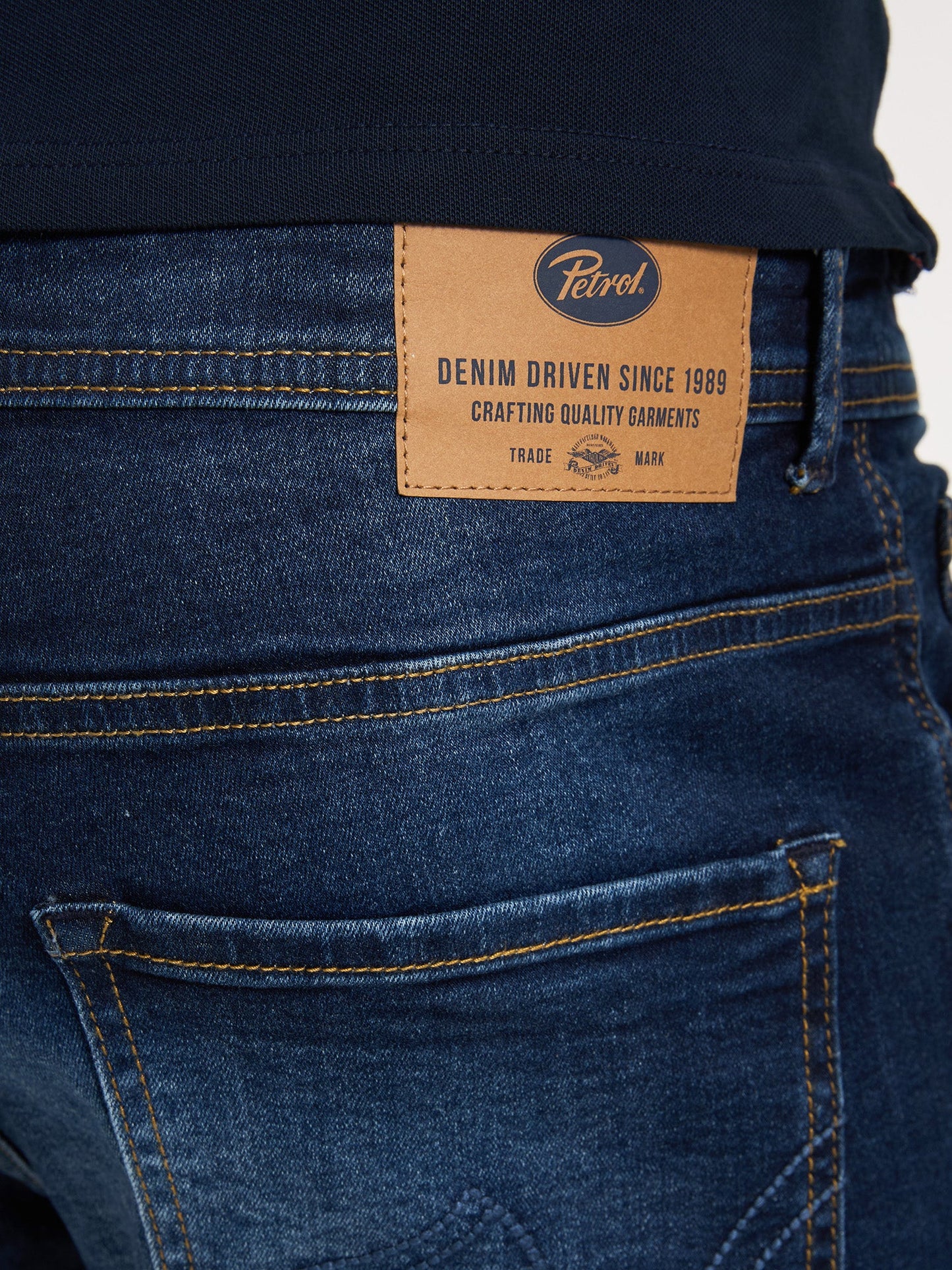 SHORT BULLSEYE SAIL DENIM