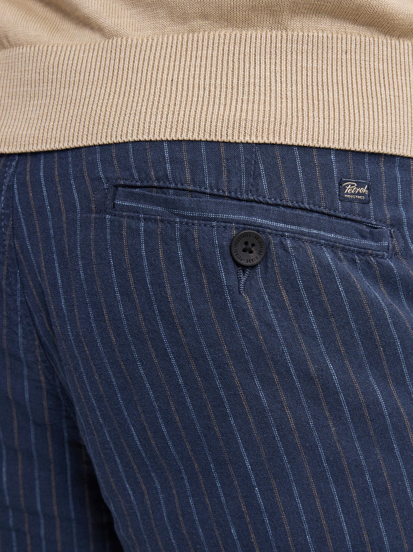 SHORT CHINO STRIPED