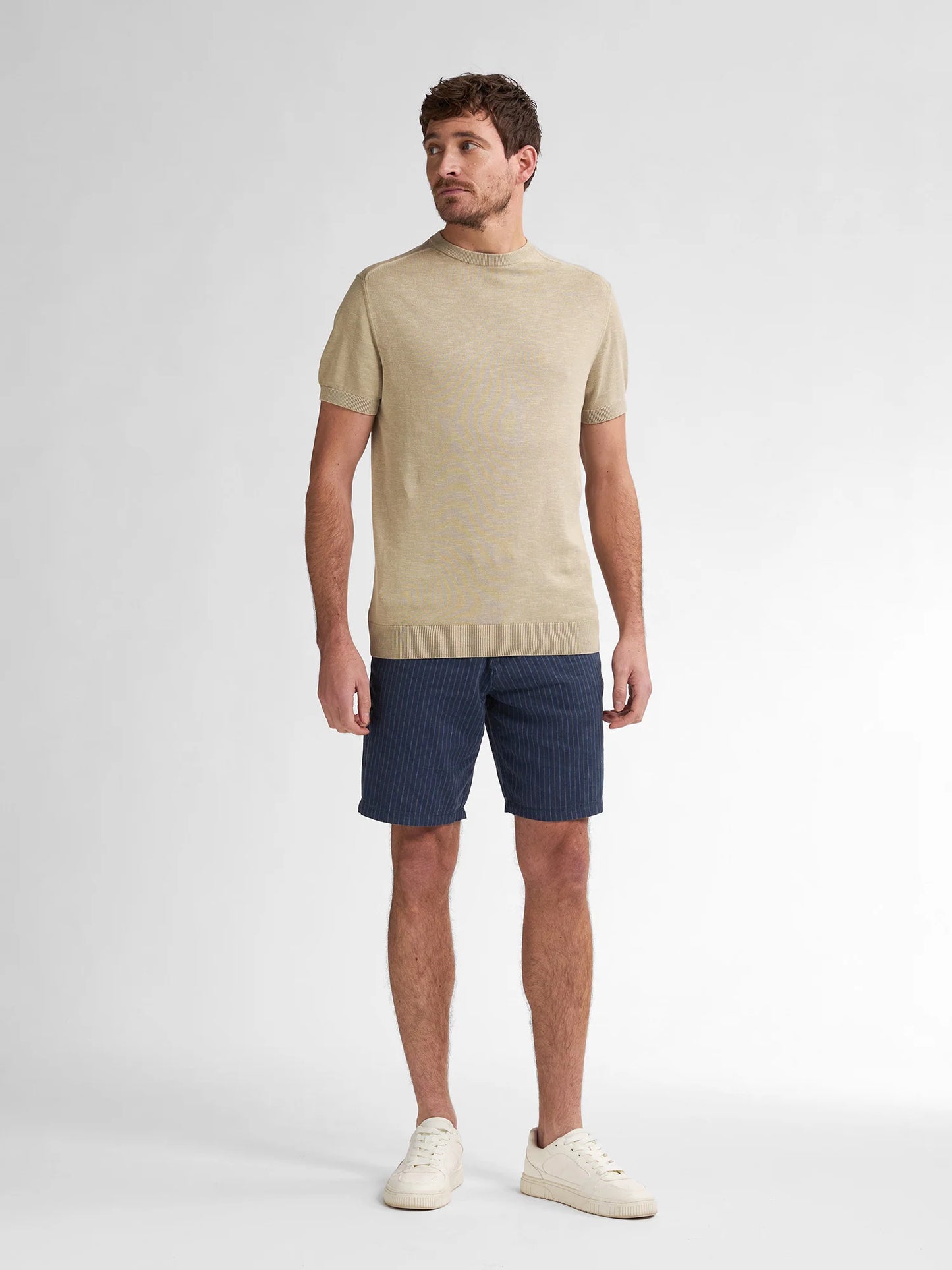 SHORT CHINO STRIPED
