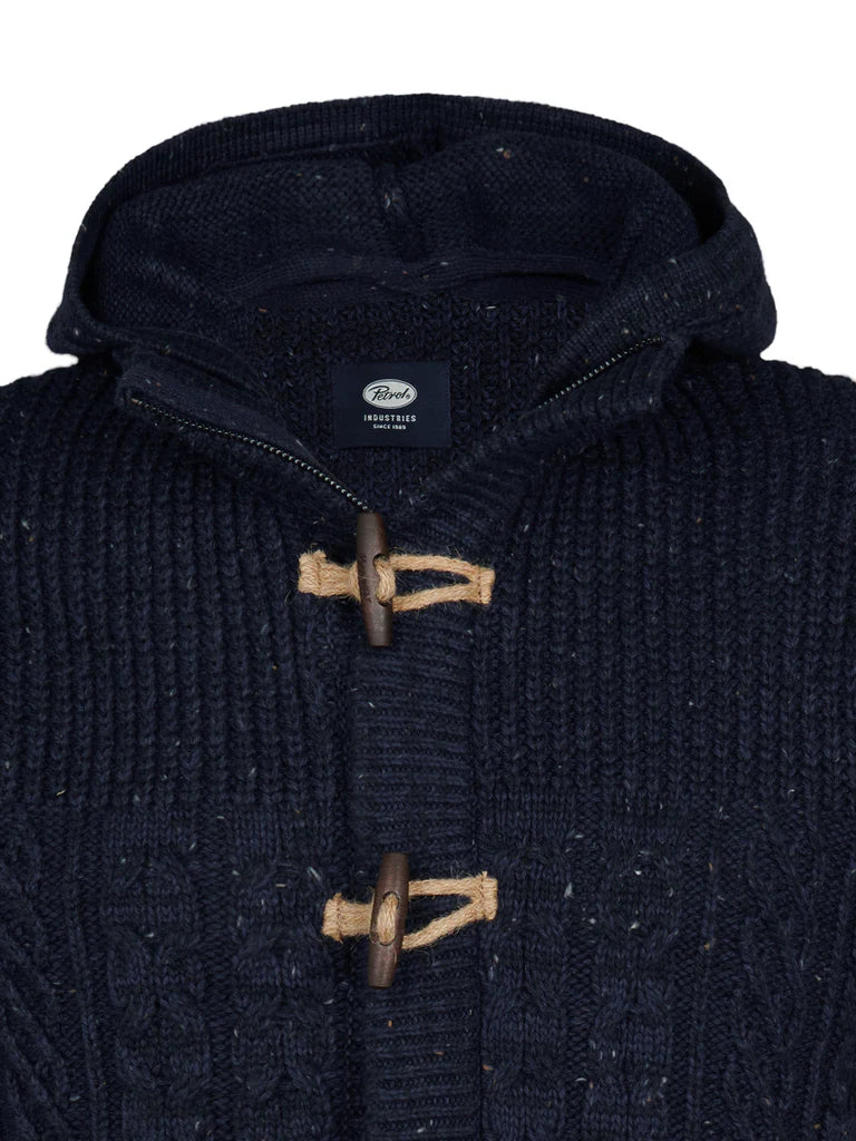 CARDIGAN CABLE-KNIT ANCHORAGE