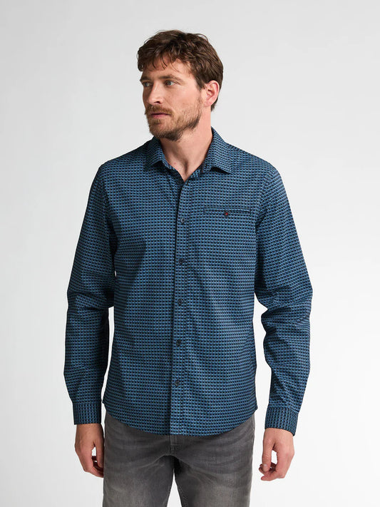 CAMICIA ALL-OVER FOND DU LAC