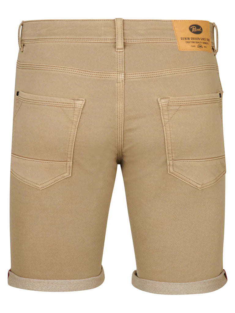 SHORT JACKSON COLOURED DENIM