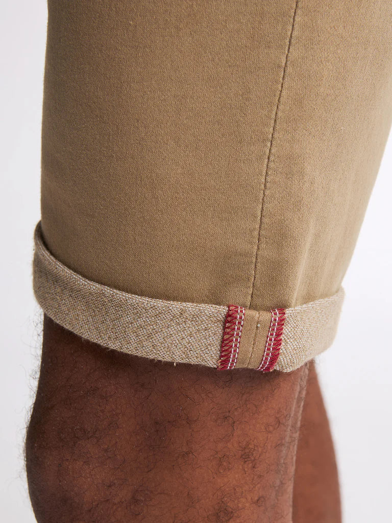SHORT JACKSON COLOURED DENIM