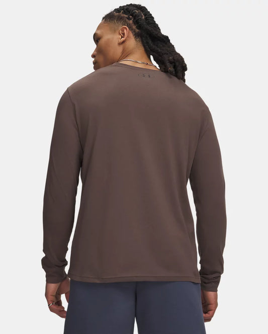 MAGLIA UOMO UNDER ARMOUR LEFT CHEST LOGO SHORT SLEEVE – MARRONE