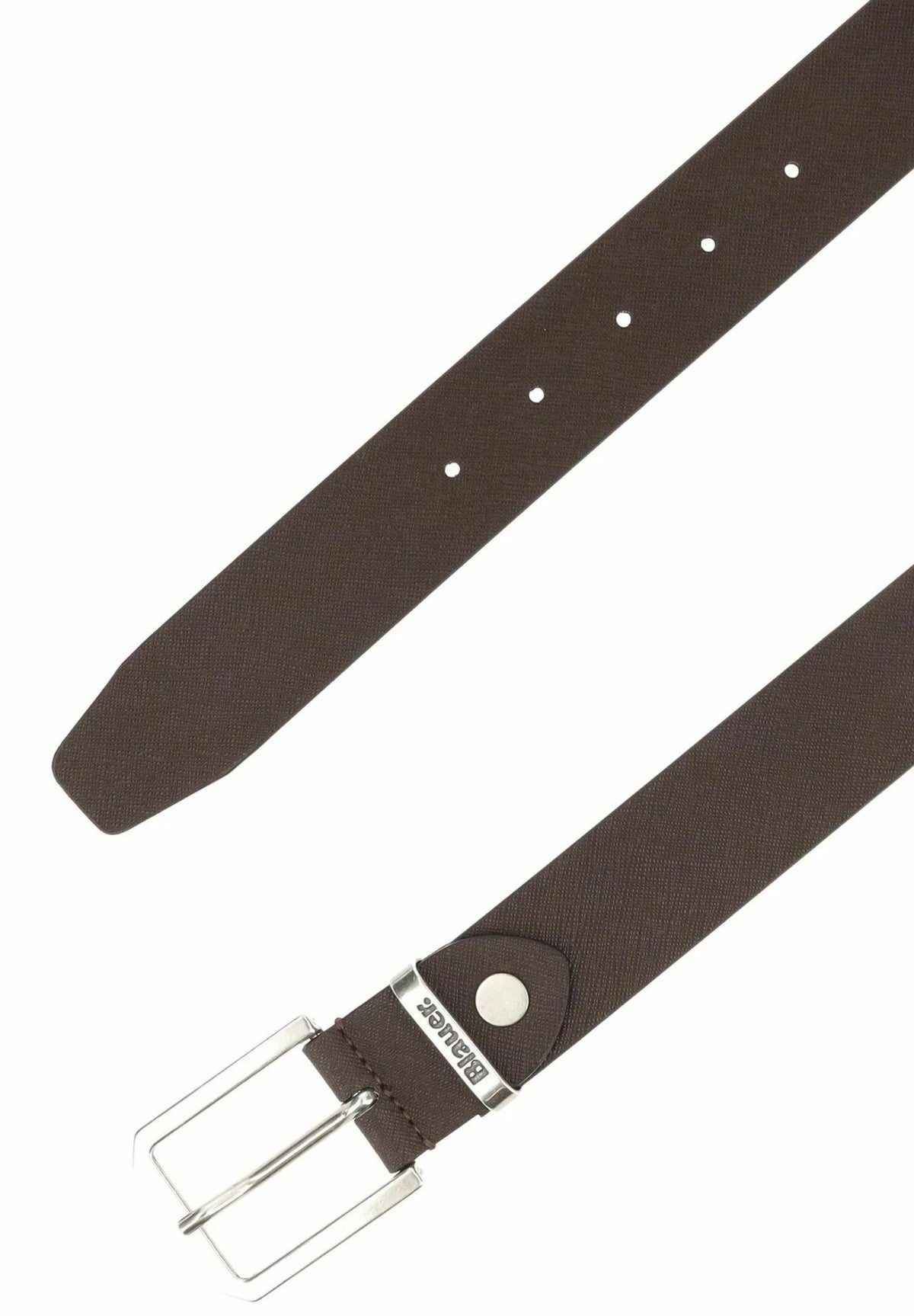 CINTO UOMO BLAUER SAFFIANO IN PELLE – NERO MARRONE