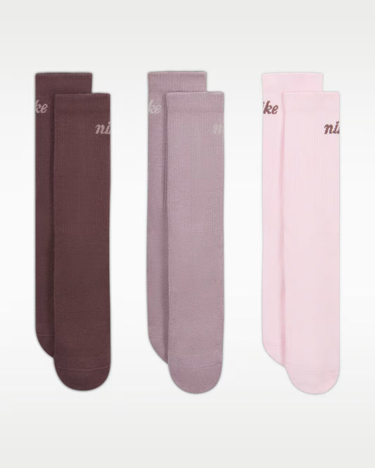 CALZE NIKE EVERYDAY ELEVATED 3 PACK – MULTICOLORE