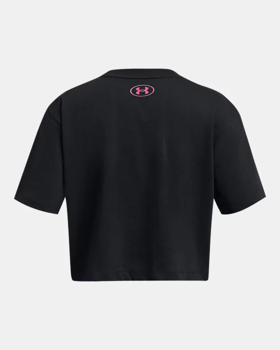 T-SHIRT GIRLS PROJECT ROCK CAMPUS CROP