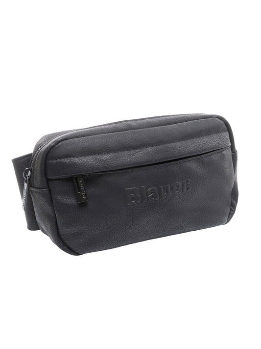 MARSUPIO UOMO BLAUER BROAD IN ECOPELLE – NERO