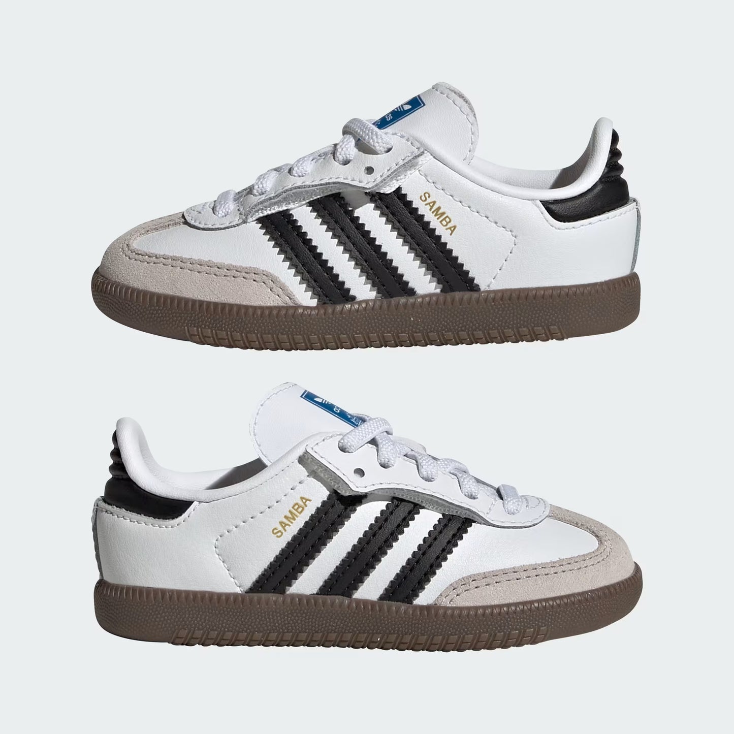 SCARPE TODDLER SAMBA ELASTIC LACES