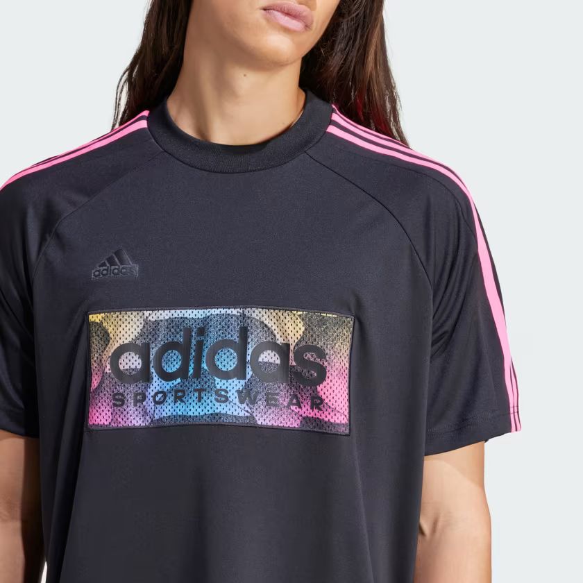 T-SHIRT TIRO MESH APPLIQUÉ
