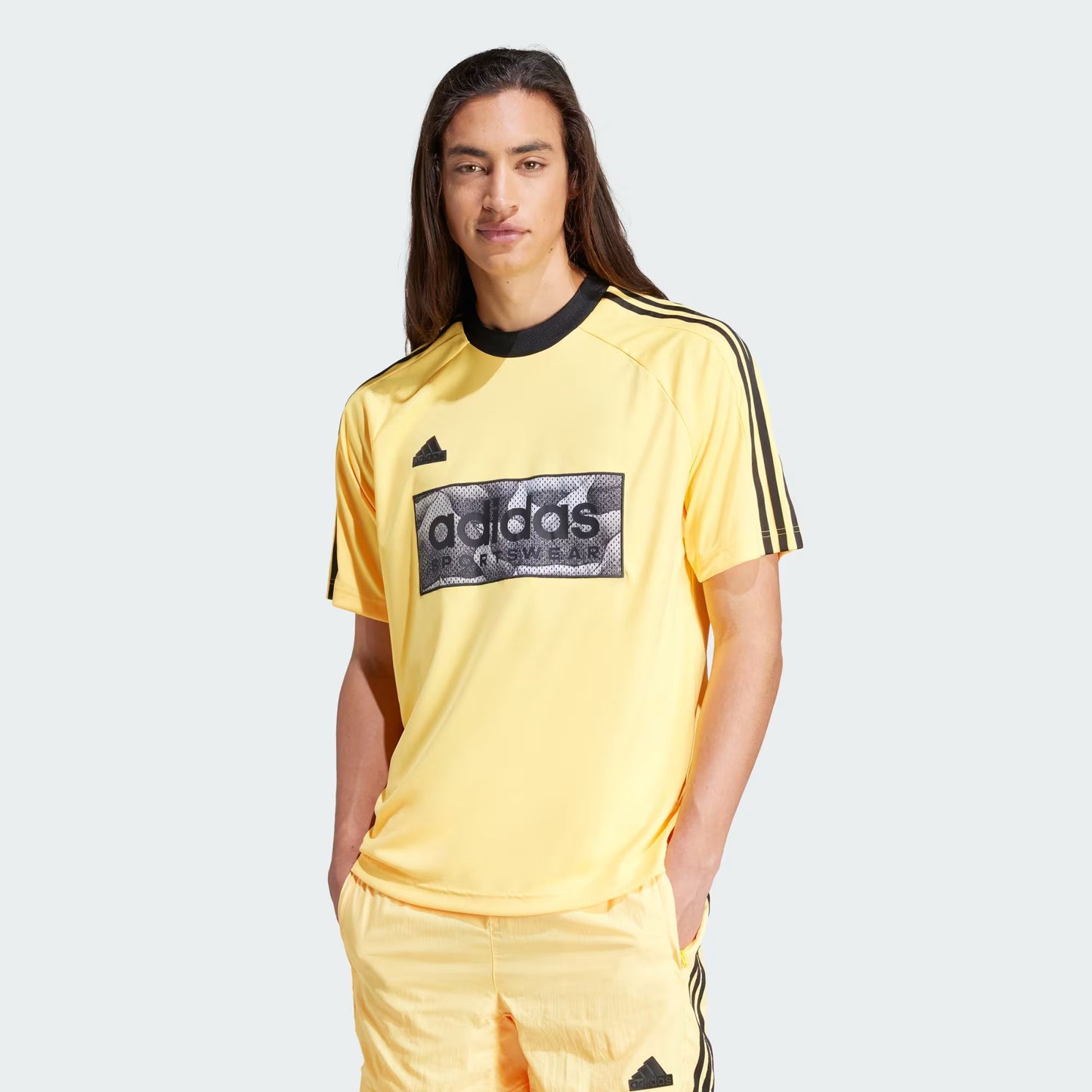 T-SHIRT TIRO MESH APPLIQUÉ