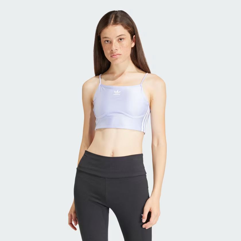 TOP 3-STRIPES SHINY
