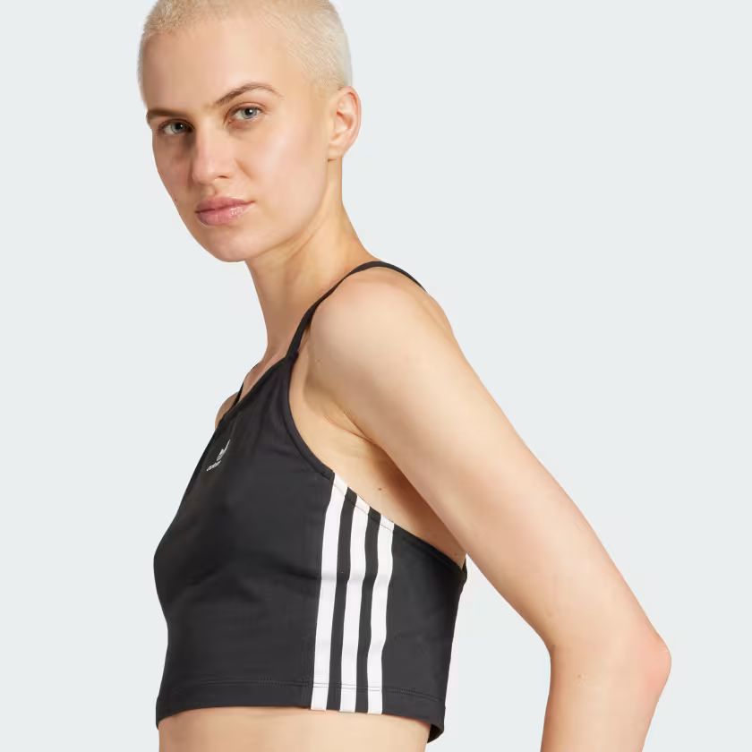CANOTTA ADICOLOR 3-STRIPES CROP TOP