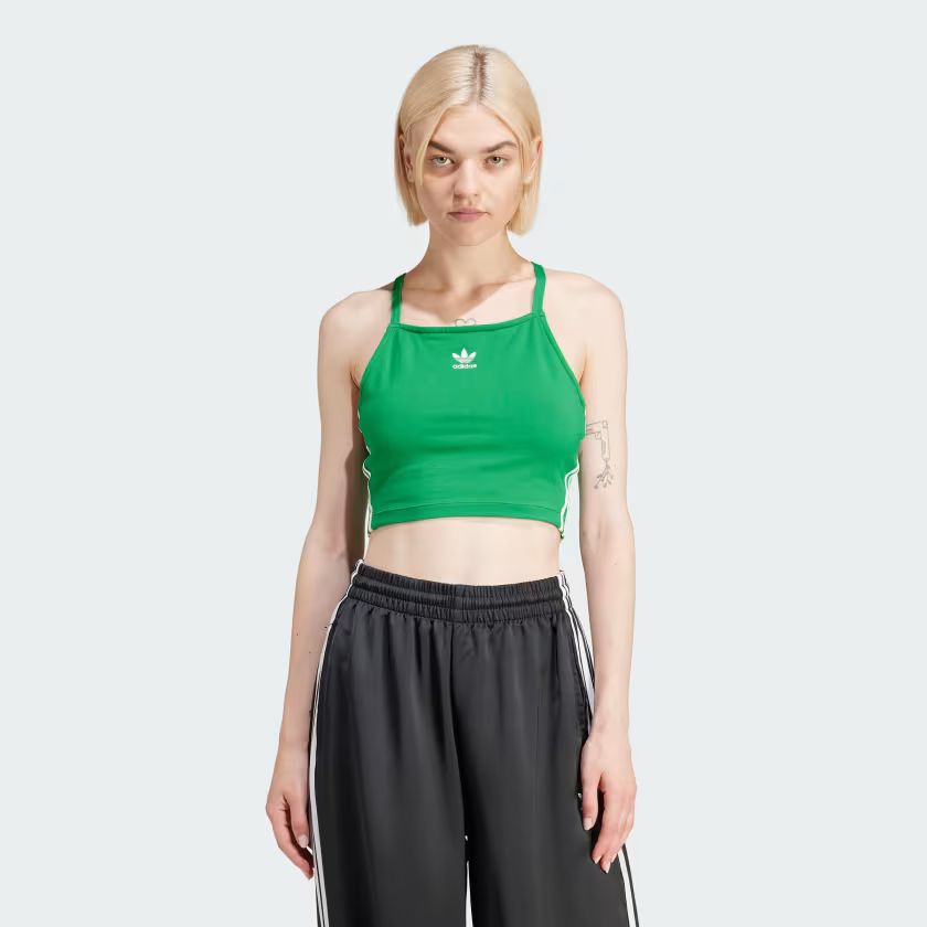CANOTTA ADICOLOR 3-STRIPES CROP TOP