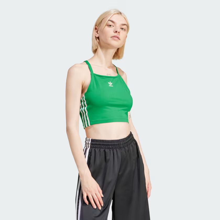 CANOTTA ADICOLOR 3-STRIPES CROP TOP