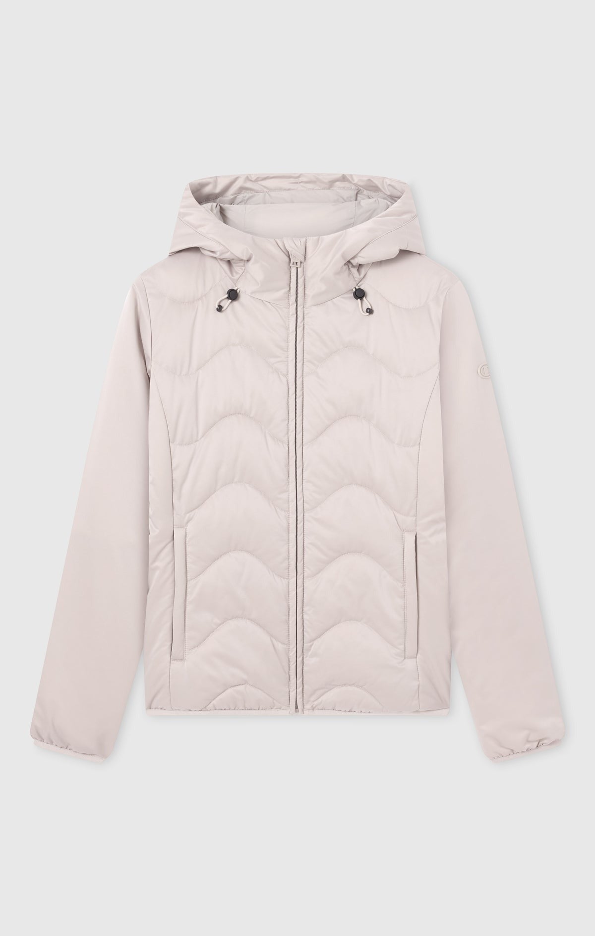 GIACCA DONNA CHAMPION IMBOTTITA CON CAPPUCCIO – BEIGE