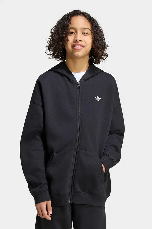 GIACCA KIDS OVERSIZED FULL ZIP FLEECE