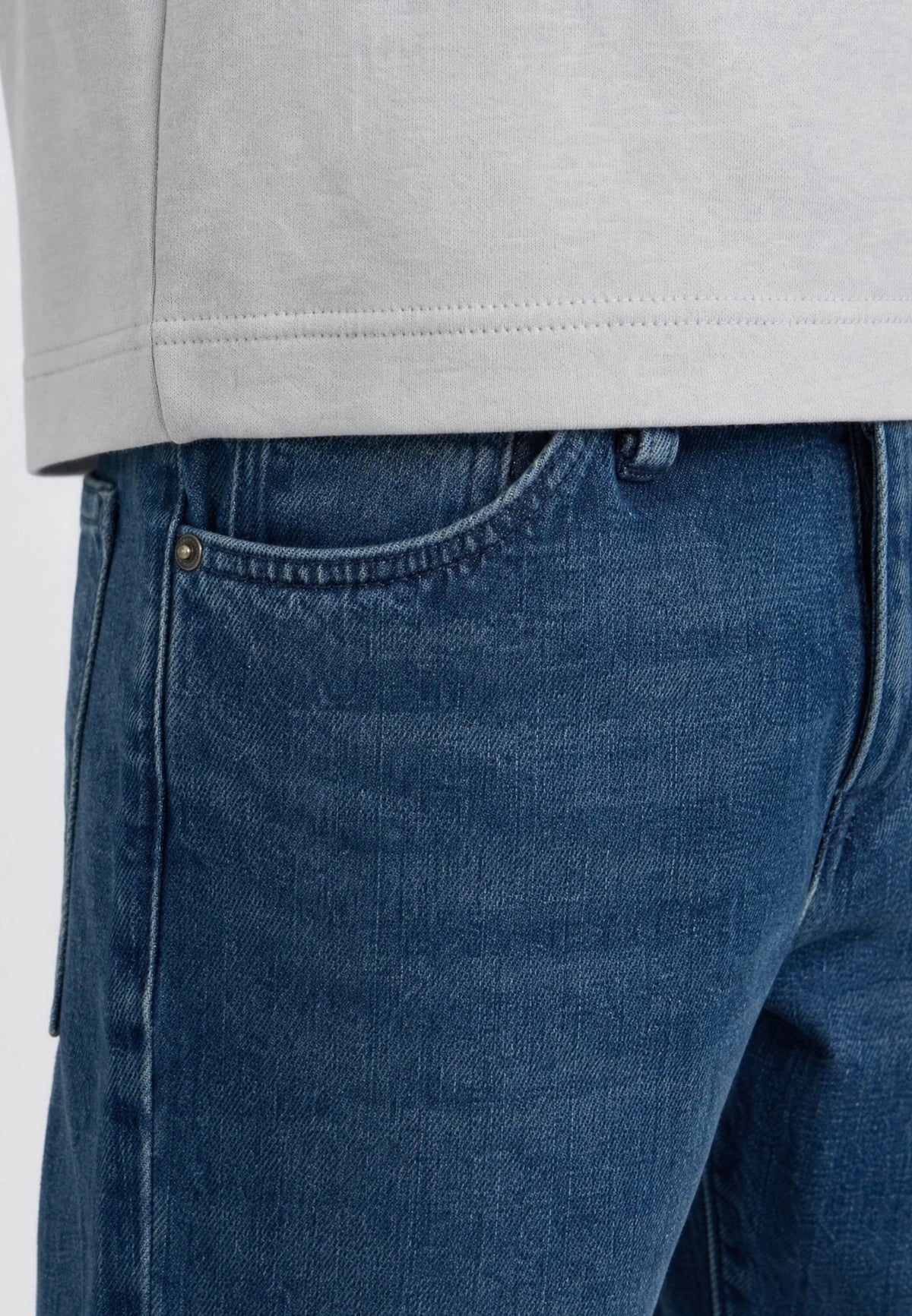 JEANS RAGAZZO PETROL INDUSTRIES LENNOX LOOSE FIT IN COTONE BIOLOGICO – DARK VINTAGE / BLU SCURO
