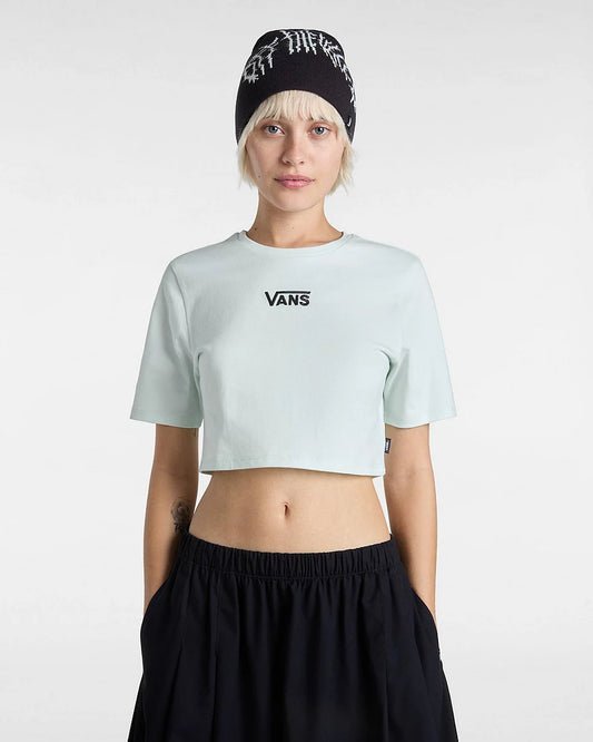 T-SHIRT CROP FLYING V