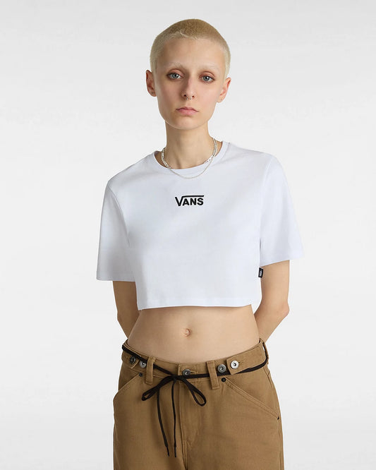T-SHIRT CROP FLYING V