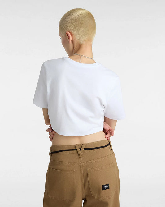 T-SHIRT CROP FLYING V