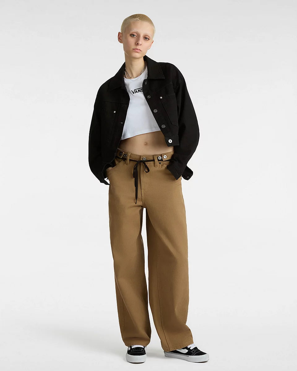 T-SHIRT CROP FLYING V