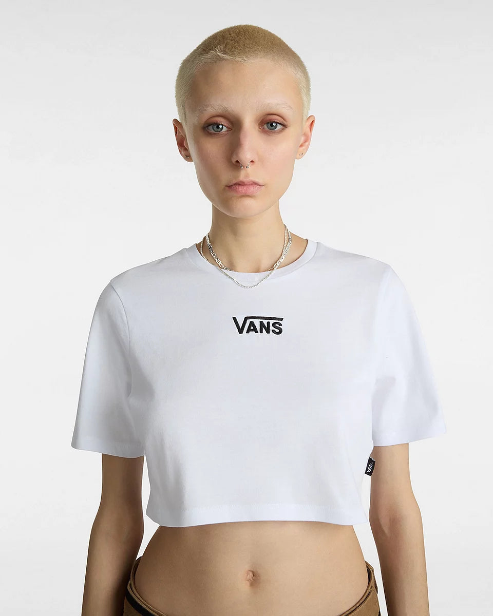 T-SHIRT CROP FLYING V