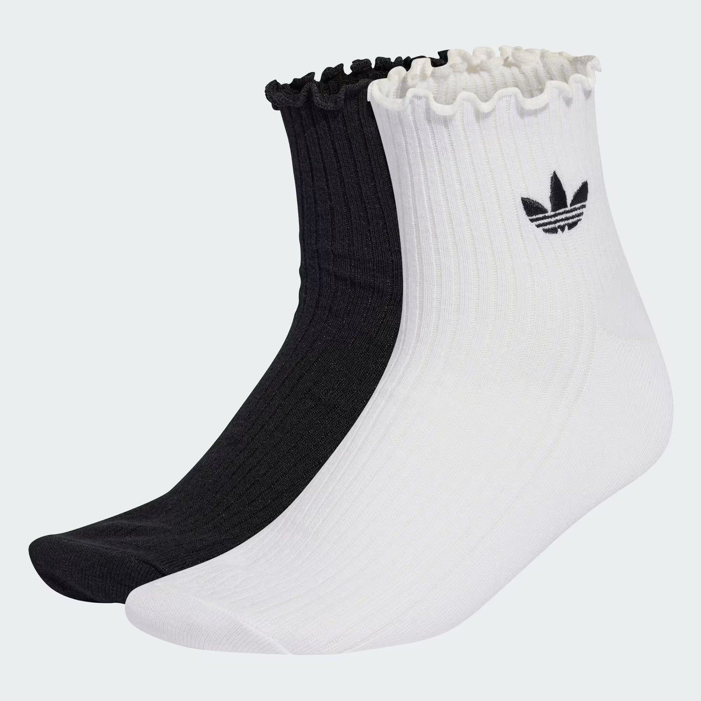 CALZE RUFFLE QUARTER 2 PAIRS