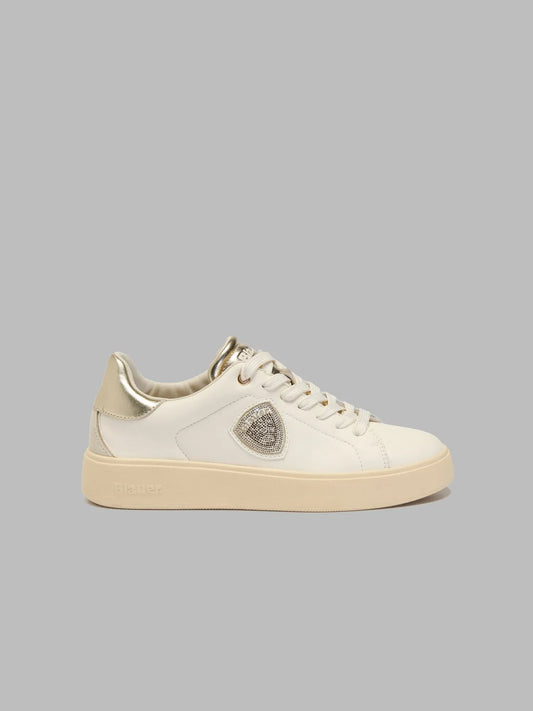 SNEAKERS DONNA BLAUER VICTORY01 LEM – BIANCO CREMA BLU
