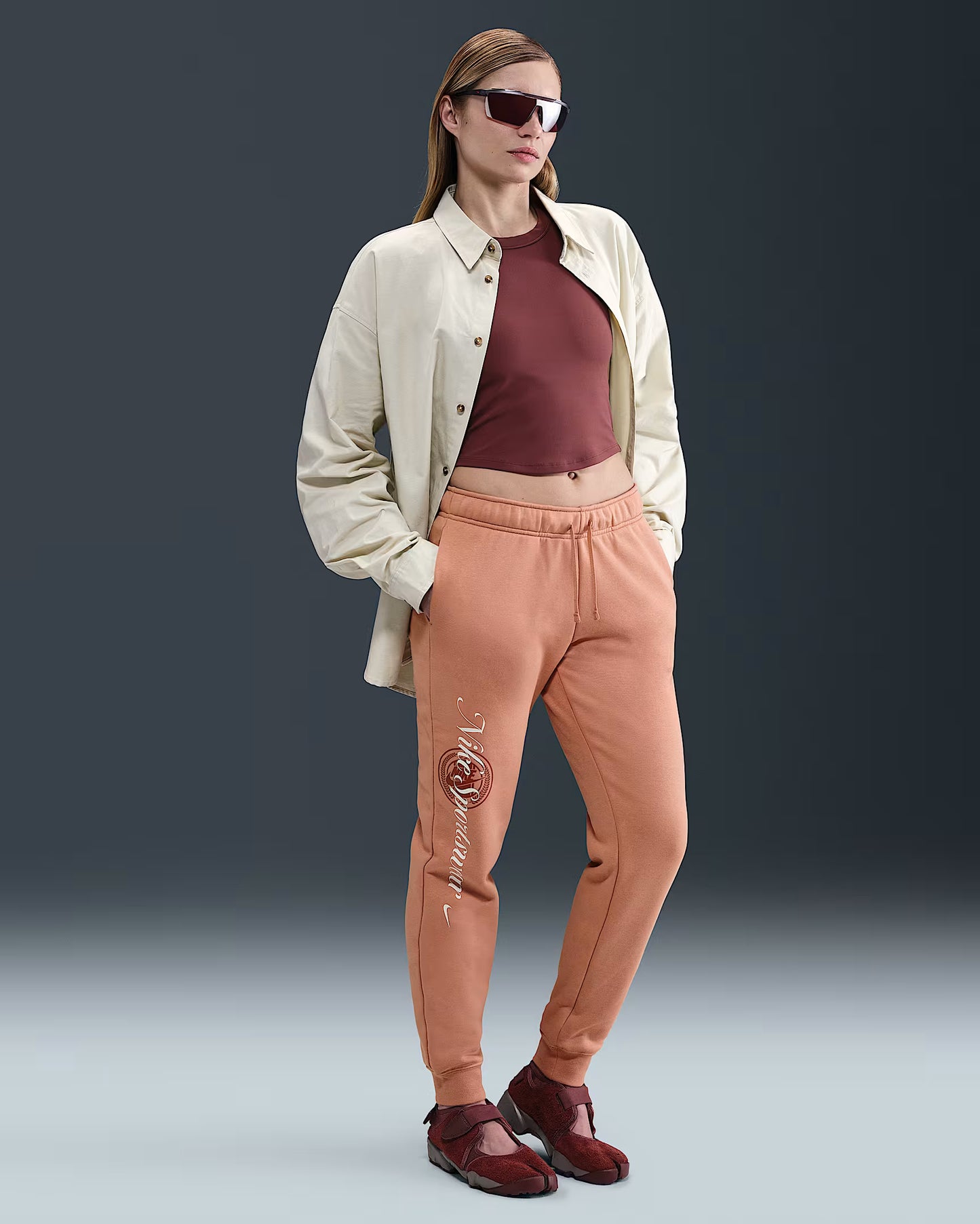 PANTALONI BIG LOGO LEG FLEECE