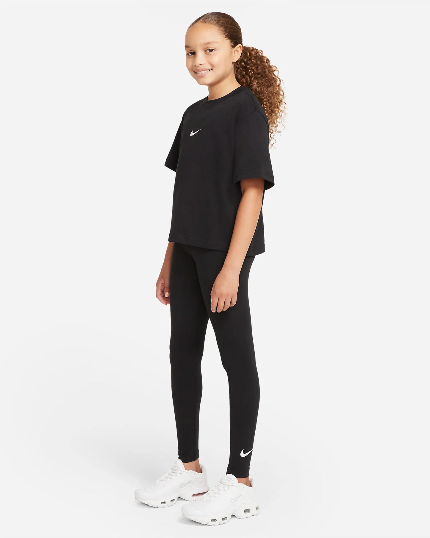 LEGGINGS GIRLS' FAVORITES SWOOSH