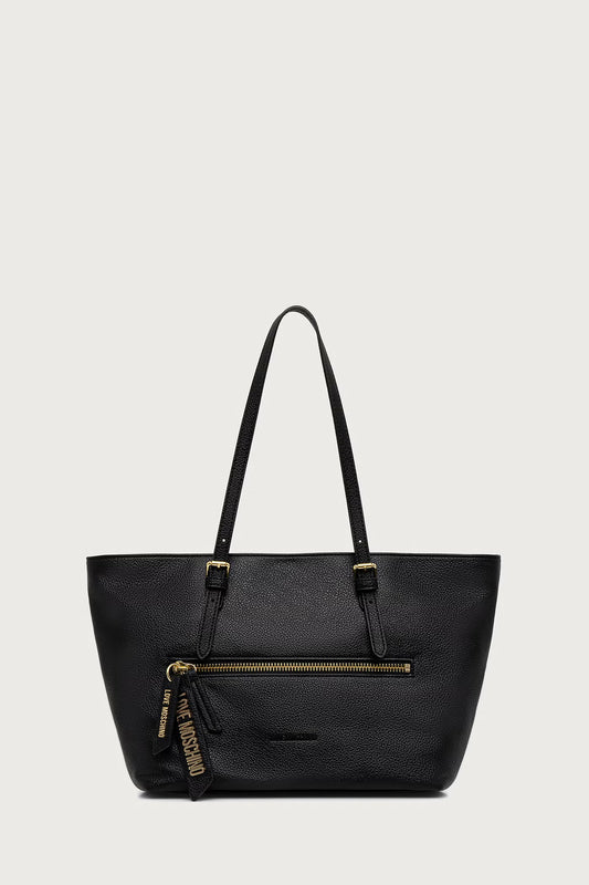 BORSA SHOPPER DONNA LOVE MOSCHINO IN SIMILPELLE – NERO