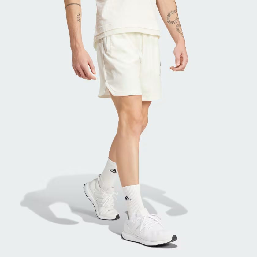 SHORT EMBROIDERY WOVEN