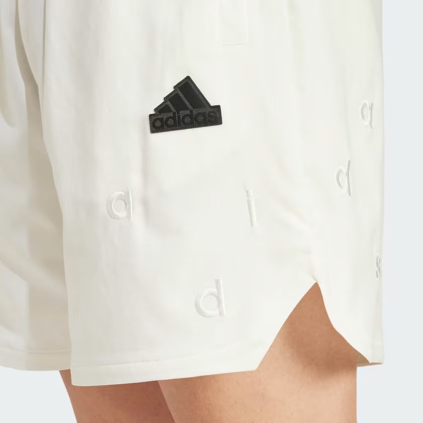 SHORT EMBROIDERY WOVEN