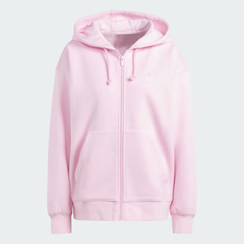FELPA ESSENTIALS FULL-ZIP BOYFRIEND