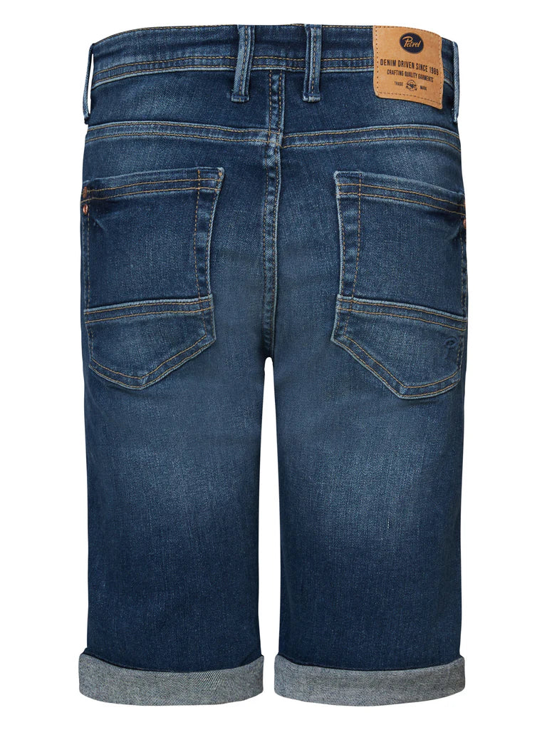 SHORT BOYS DENIM BOYD RIPPED REPAIRED