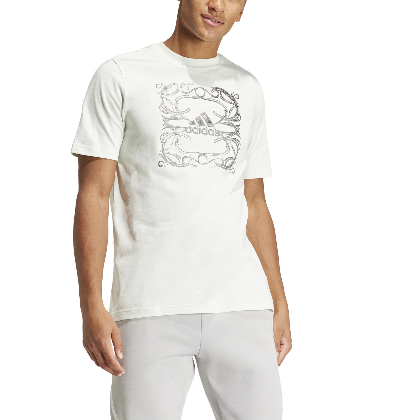 T-SHIRT METALLIC GRAPHIC