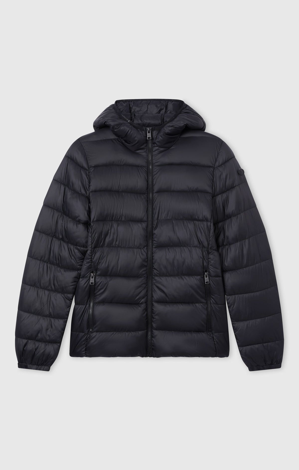 GIACCA DONNA CHAMPION IMBOTTITA CAPPUCCIO – NERO