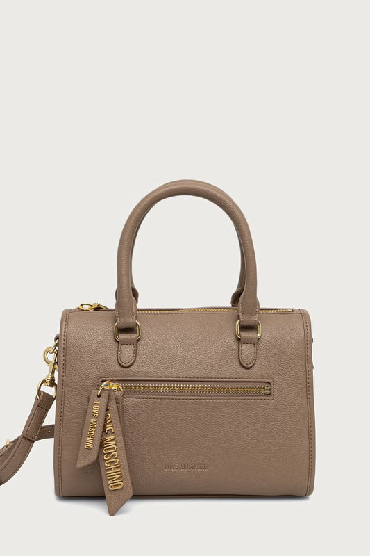 BORSA DONNA LOVE MOSCHINO CROSSBODY CON MANICI – NOCCIOLA
