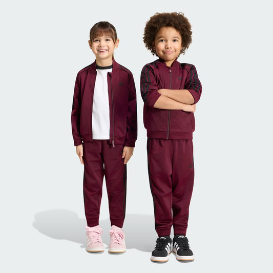TUTA BAMBINO ADIDAS ORIGINALS SST TRICOT – BORDEAUX